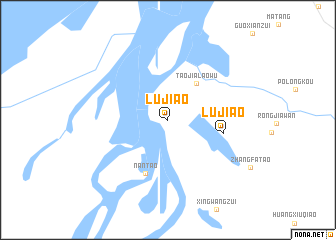 map of Lujiao