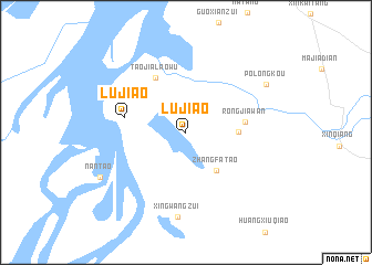 map of Lujiao