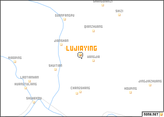 map of Lujiaying