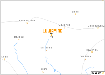 map of Lujiaying