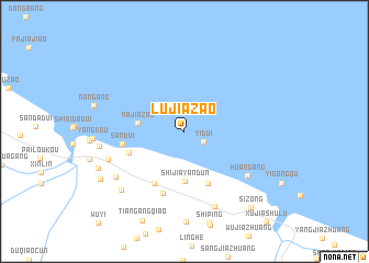 map of Lujiazao