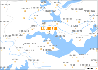 map of Lujiazui