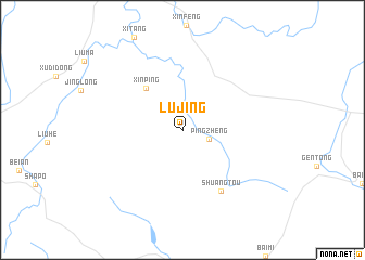 map of Lujing