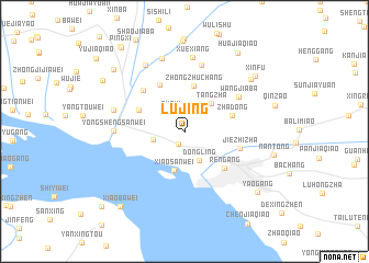 map of Lujing