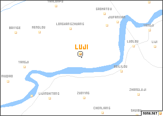 map of Luji