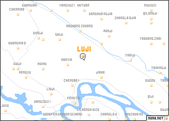 map of Luji