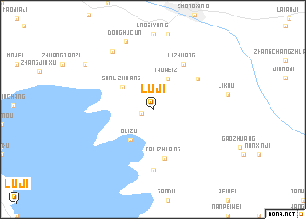 map of Luji