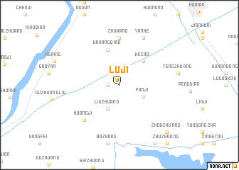 map of Luji