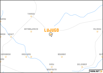 map of Lujugo