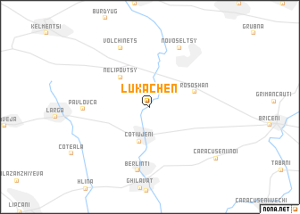 map of Lukachenʼ