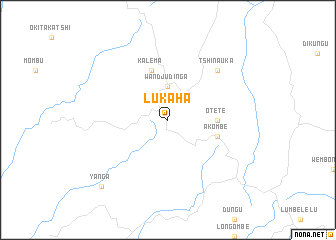 map of Lukaha