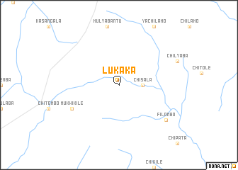 map of Lukaka