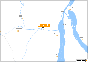 map of Lukala