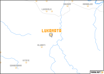 map of Lukamata