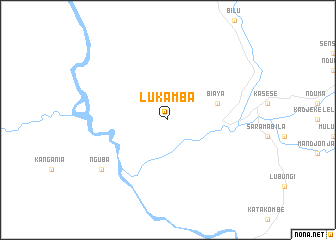 map of Lukamba