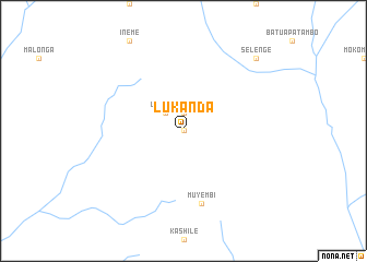 map of Lukanda