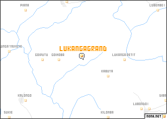 map of Lukanga-Grand