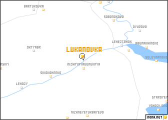 map of Lukanovka