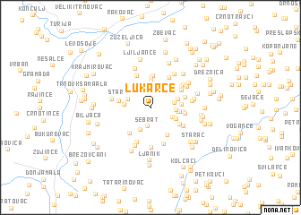 map of Lukarce