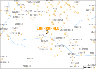 map of Lukar Maalo