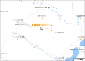 map of Lukashovka