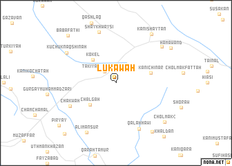 map of Lūkāwah