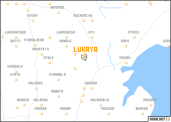 map of Lukaya