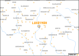 map of Lukaymah
