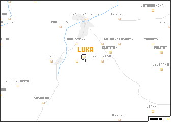 map of Luka