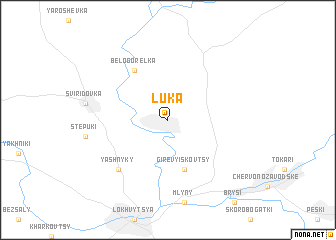 map of Luka