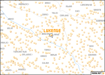 map of Lukende