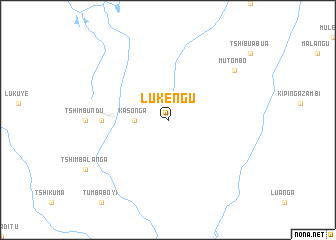 map of Lukengu