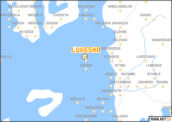 map of Lukesha