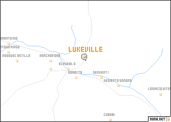 map of Lukeville