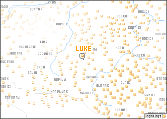 map of Luke