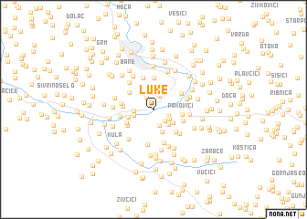 map of Luke