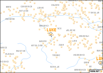 map of Luke