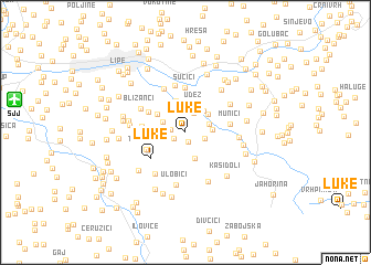 map of Luke