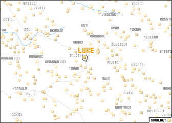 map of Luke