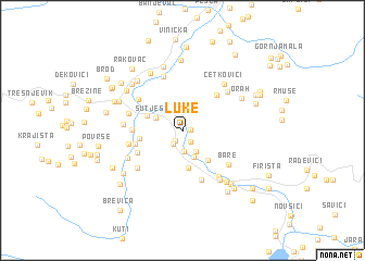 map of Luke