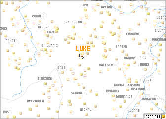 map of Luke