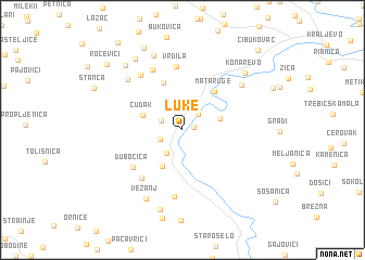 map of Luke