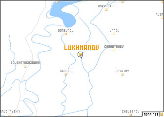map of Lukhmanov