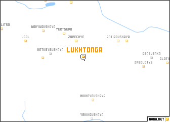 map of Lukhtonga