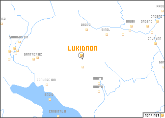 map of Lukidnon