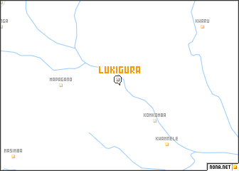 map of Lukigura