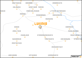 map of Lukinka