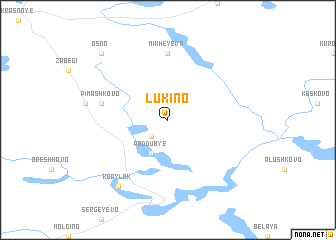 map of Lukino