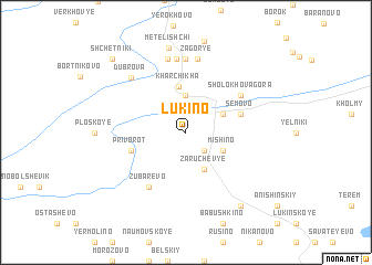 map of Lukino