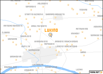 map of Lukino